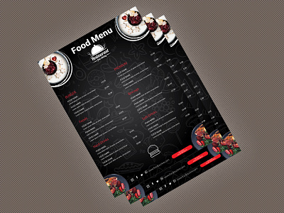 Restaurant Food Menu Design