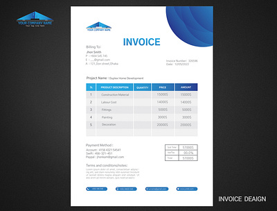 INVOICE free invoice design