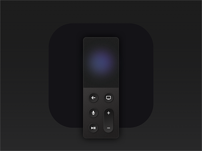 Apple TV Remote Icon