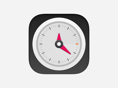 Clock App Icon Redesign 3d app app icon apple branding design graphic design icon ios mac icon mac os skeuomorphism ui