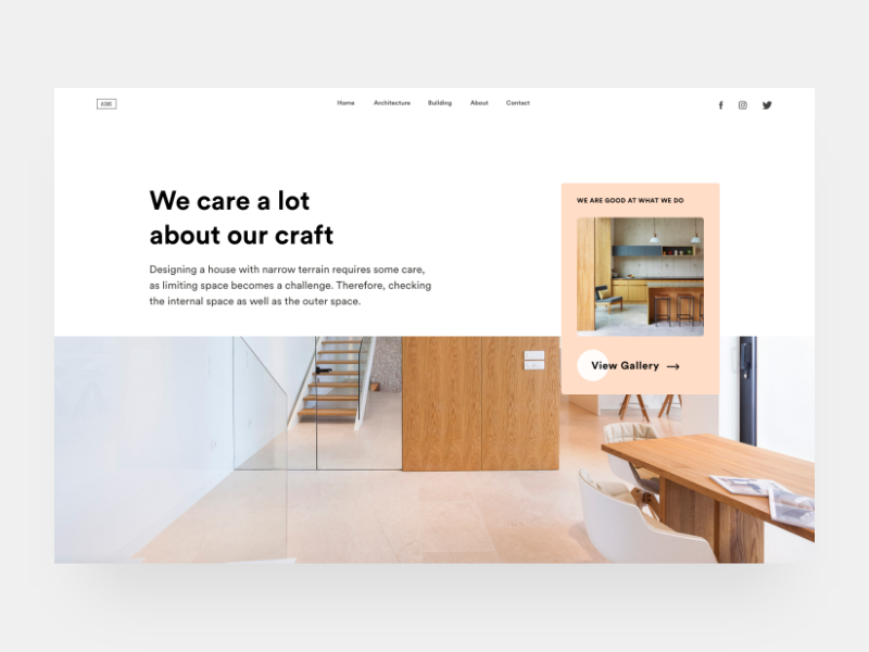 Landing page