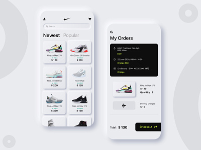 Nike • Neumorphism Design