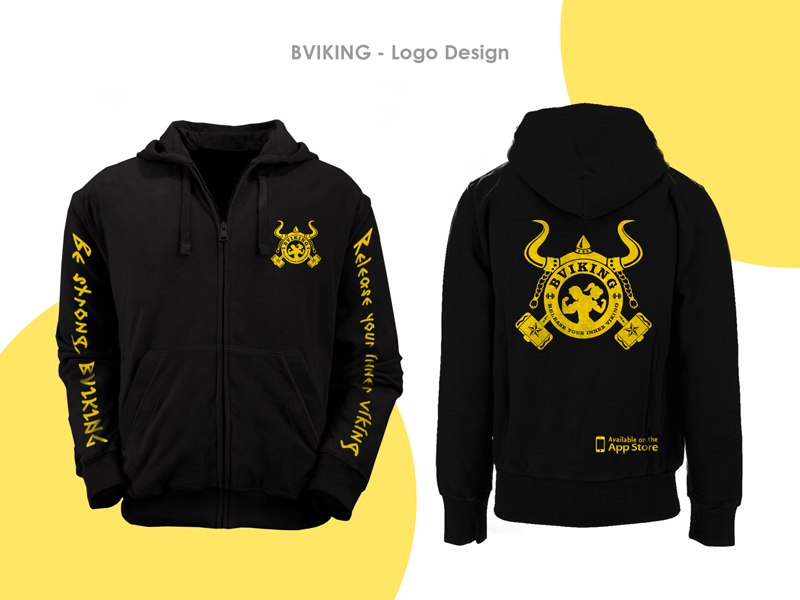 Bviking - Gym Logo Design by Abhishek Rana on Dribbble