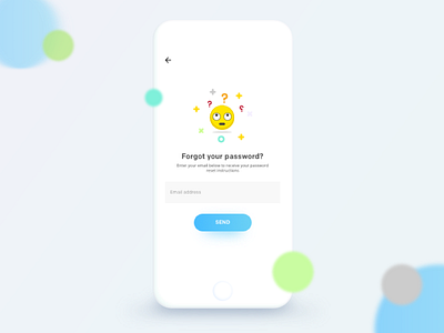 Forgot Password android app concept design forgot password ios ios design password ui ux