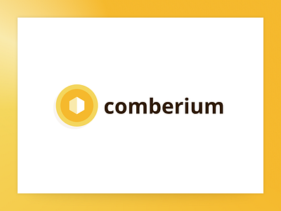 Comberium - Logo bitcoin blockchain experiement identity logo logo design
