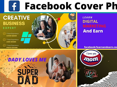 DESIGN YOUR FACEBOOK COVER, YOUTUBE BANNER, LINKEDIN BANNER branding design facebook cover design graphic design illustration linkedin banner linkedin log in logo typography vector youtube youtube banner youtube banner design
