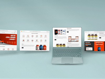 E-Commerce Web Design for [klr Fit] Online Store