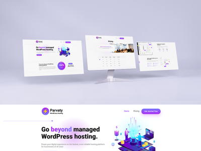 hosting webpage design branding ui web design