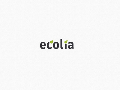 Ecolia logo design