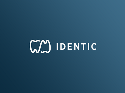 Identic - dental care branding design graphic design logo