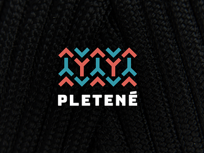 "Pletené" - "Knitted" logo design branding design graphic design logo