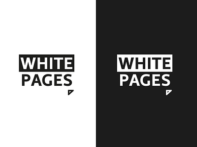 White pages - mini-series / second logo design