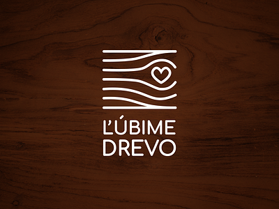 "We love wood" - logo design