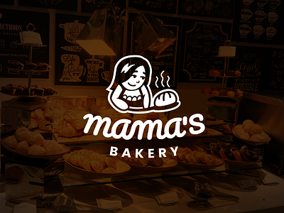 Mama's bakery - logo design