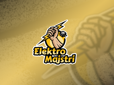 Electro Masters - electricians logo design