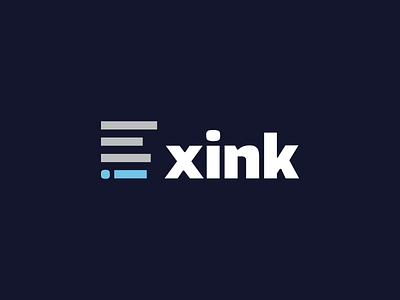 Xink Logo branding email identity kaa logo signature