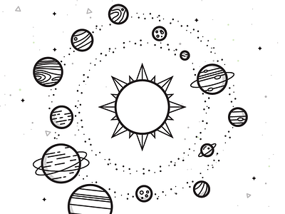 Solar System asteroids planets science solar system space sun