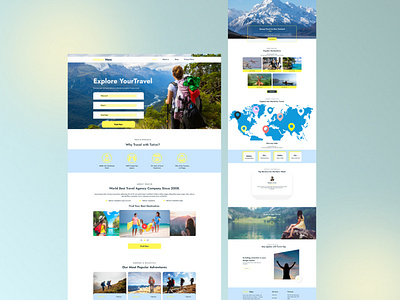 Travel Agency Landing Page