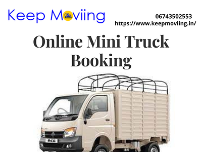 Online Mini Truck Booking transport company in bhubaneswar