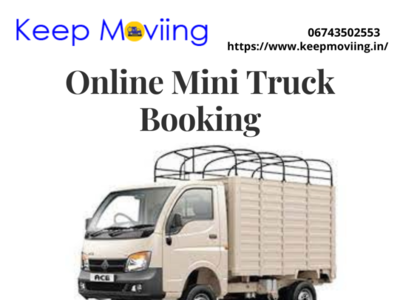 Online Mini Truck Booking by Keep Moviing on Dribbble
