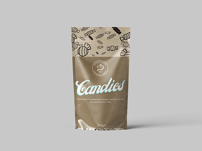 Pouch Packaging Label Design