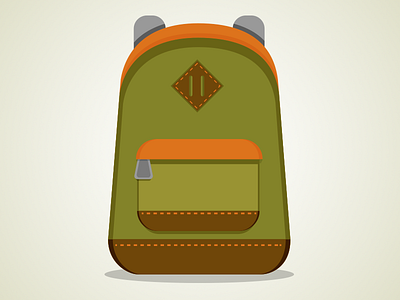Backpack Illustration backpack illustration illustrator vector