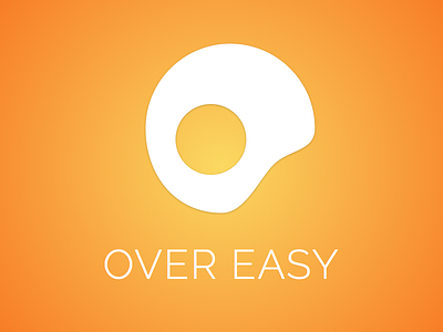 Over Easy To-Do App Logo Design application design branding logo design