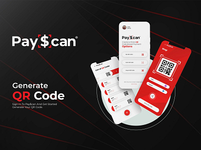 PayScan (Make Payments with QR) adobe xd app branding design graphic design illustration logo mobile app payments ui ux vector