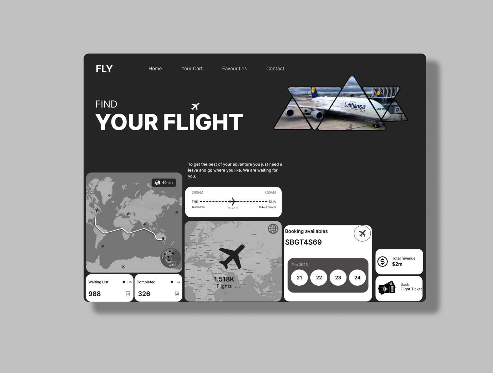 Find Your Flight by Harideep on Dribbble