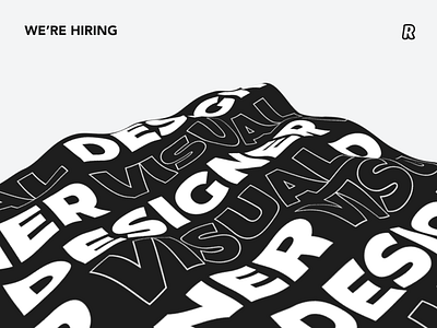 We are hiring a visual designer!