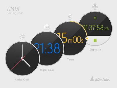 TiMiX clock ios iphone time