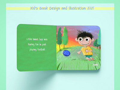 Kid's story book illustration book cover book design book illustration digital digital painting graphic design illustration