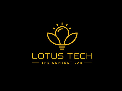 Lotus Tech Logo Design branding concept art logo