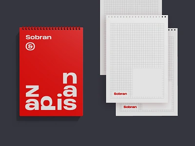 SOBRAN conceptualism horeca logistics minimalism package packaging type typography warehouse