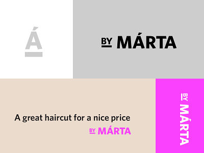 Logo type & Color exploration bright color design dresser hair icon logo love mark type