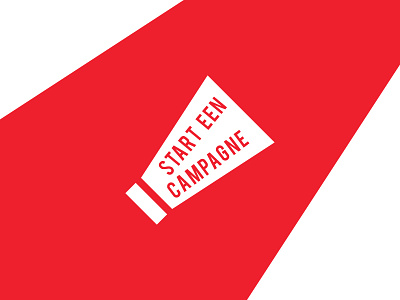 Start A Campaign / Dutch Startup app branding grid icon logo type typography
