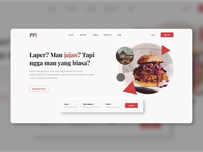 [UI Practice] Culinary Website ui ux website