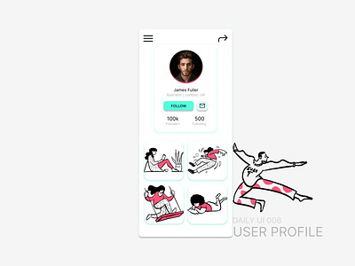 User Profile (DailyUI 006)