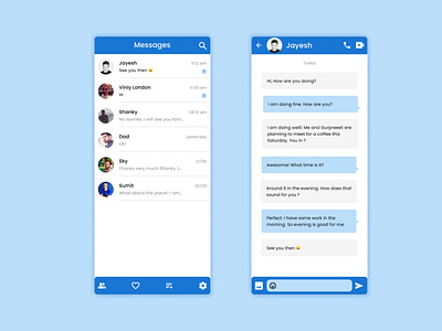 Direct Messaging Daily UI 013