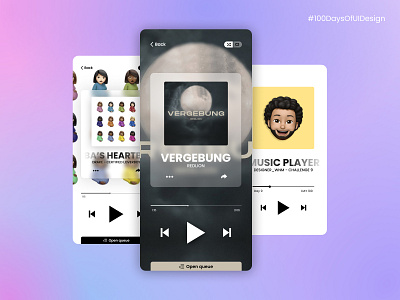 Music player - Daily UI challenge day 9
