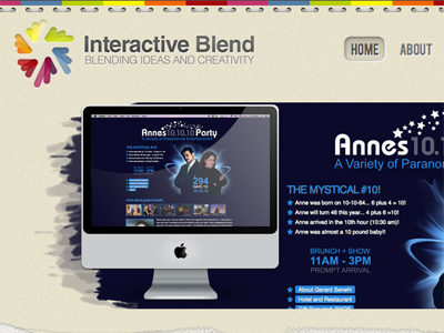 iBlend redesign featured home