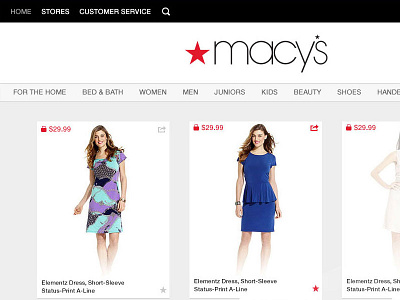 Macy's home redesign