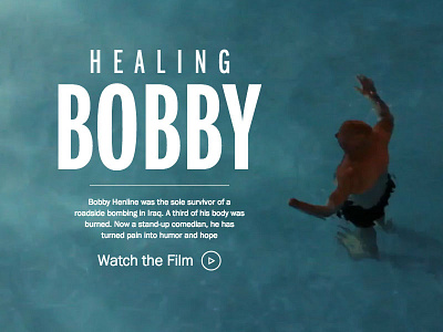 Healing Bobby documentary redborderfilms time veteran