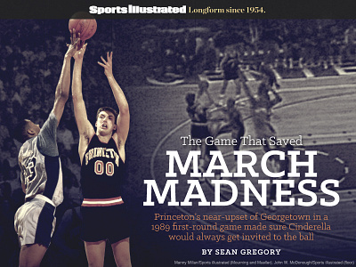 The Game That Saved March Madness basketball longform march madness