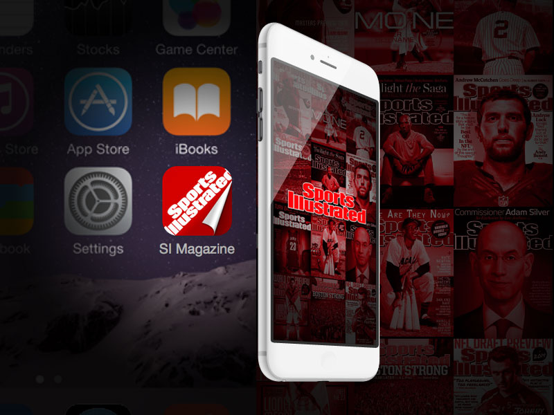 Sports Illustrated Magazine iPhone app by Louis Gubitosi for Sports