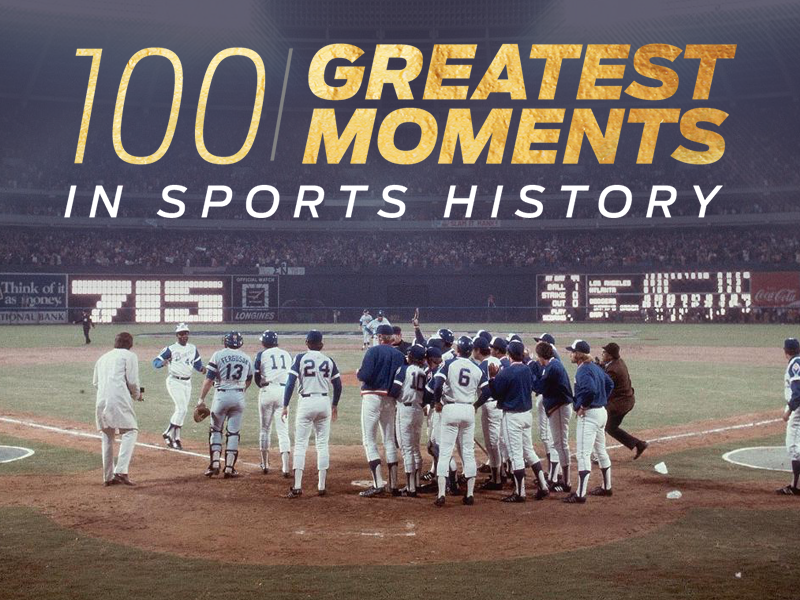 100 Greatest Moments in Sports History by Louis Gubitosi for Sports