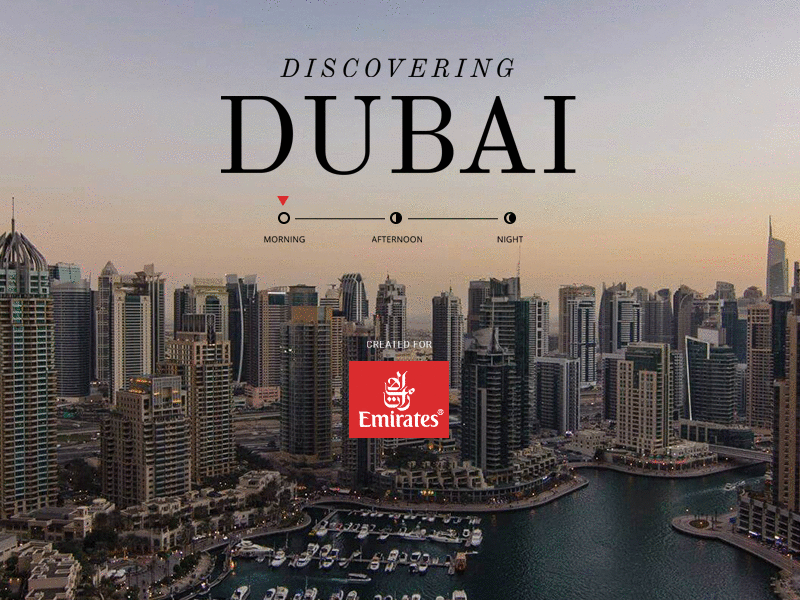 Discovering Dubai advertising dubai emirates sponsored