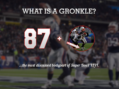 Gronkle giants gronk patriots super bowl