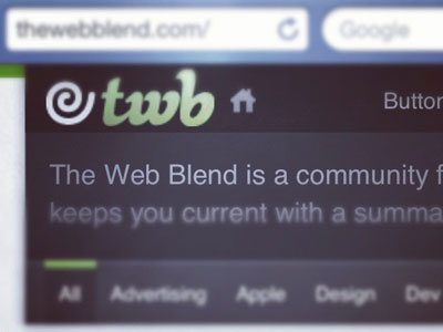 TheWebBlend is live!