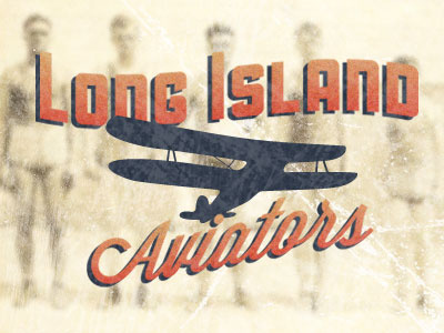Long Island Aviators 1920s basketball logo